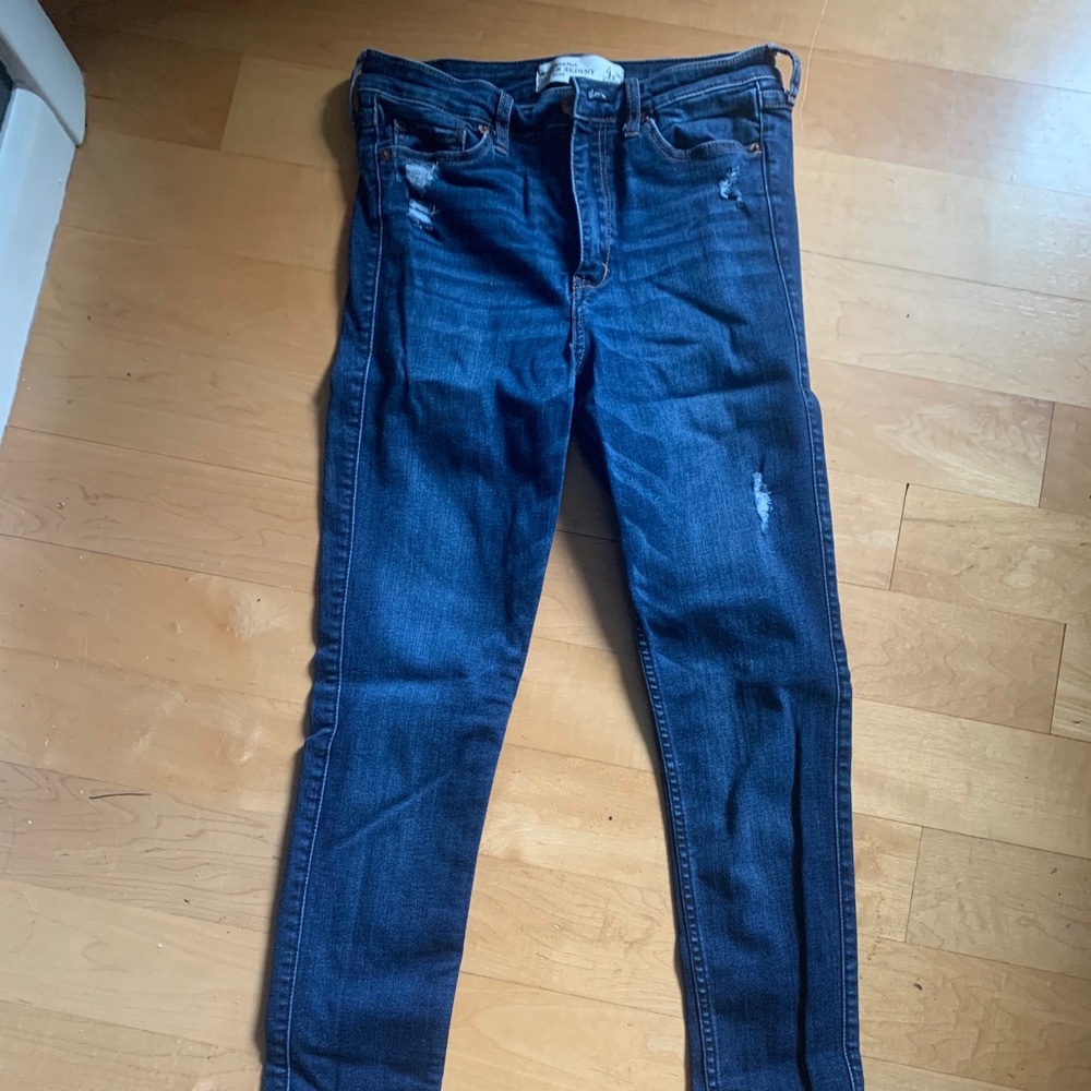 Abercrombie Super Skinny High Rise jeans
